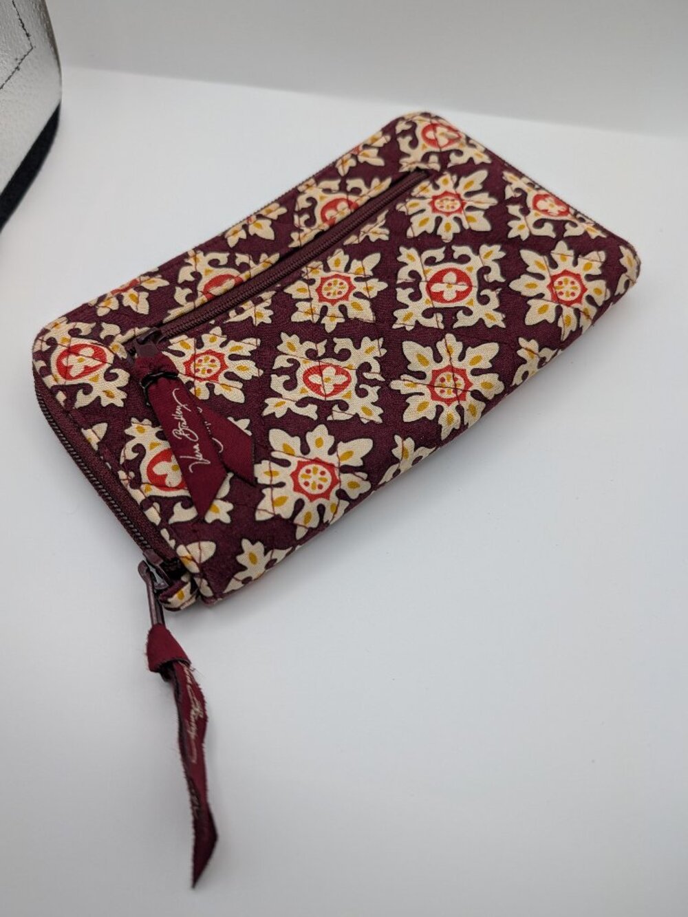 Burgundy Paisley Vera Bradley Wallet